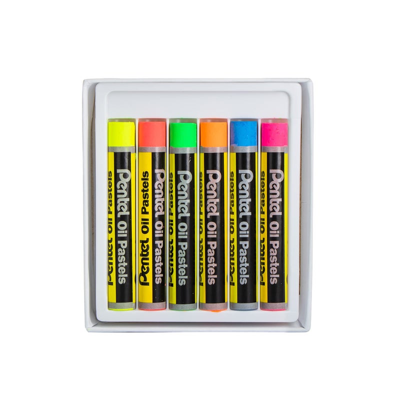 Pentel Arts Fluorescent Oil Pastels - Image 3